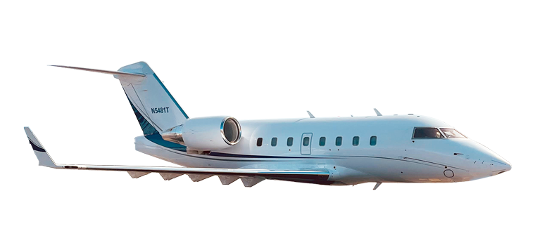 Challenger 604 Airplane.